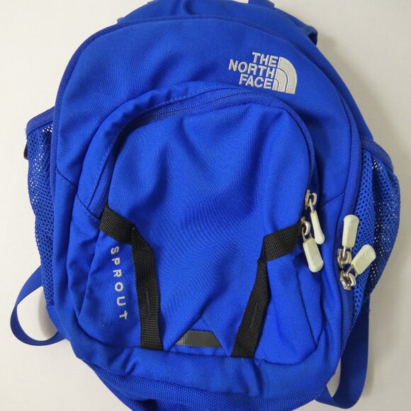 North Face Blue Sprouts Toddler Backpack - Picture 1 of 3